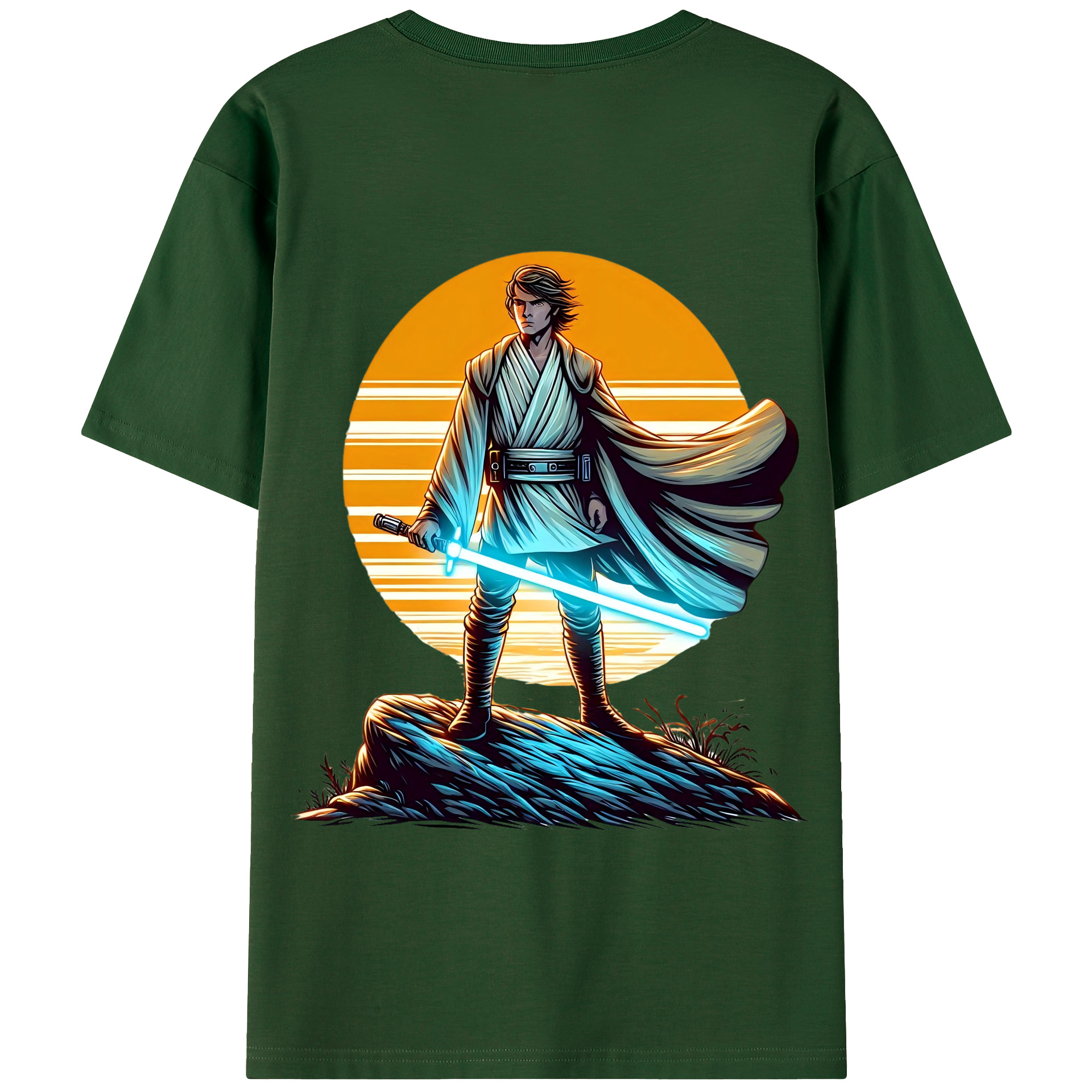 （画像用） スター・ウォーズ Star Wars 綿100％半袖Tシャツ（背面プリント）